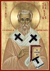 Orthodox Icon Saint Tarasius