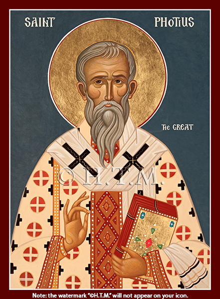 Orthodox Icon Saint Photios the Great