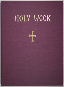 Holy Week - Service Book Orthodox Christian Book