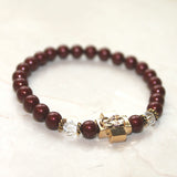 Bordeaux Swarovski Pearl Prayer Bracelets - Small Size -12 Pearl Colors to choose from - Jewelry - Prayer Rope