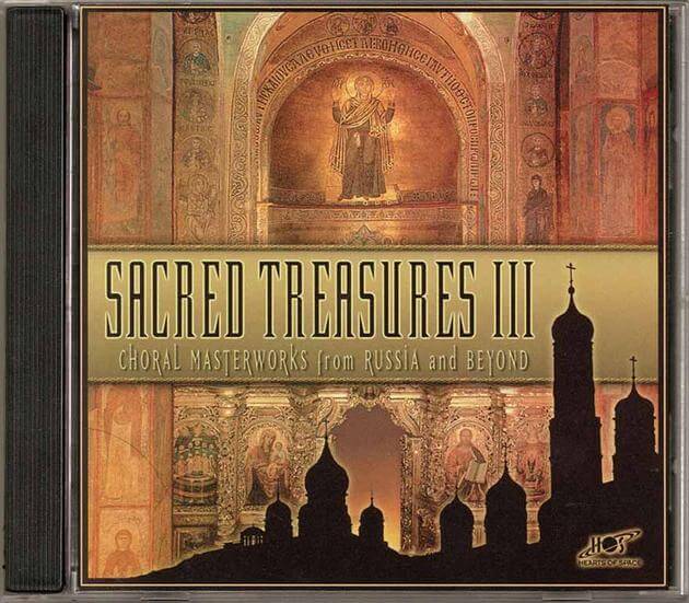 Russian Orthodox Music CD Sacred Treasures 3 CD Set