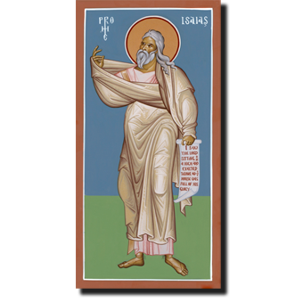 Orthodox Icon Prophet Isaias - Saint Isaias