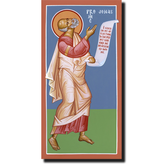 Orthodox Icon Prophet Jonas - Saint Jonas