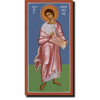 Orthodox Icon Prophet Zacharias - Saint Zacharias