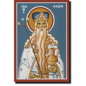 Orthodox Icon Prophet Aaron - Saint Aaron