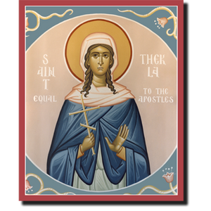 Orthodox Icon Saint Thekla of Iconium: Equal-to-the-Apostles