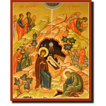Orthodox Icons Great Feast Icon: Nativity of Jesus Christ