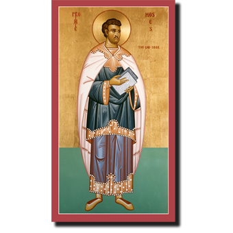 Orthodox Icon Prophet Moses - Saint Moses