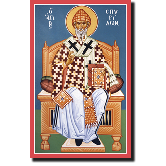 Orthodox Icon Saint Spyridon