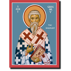 Orthodox Icon Saint Gregory the Dialogist