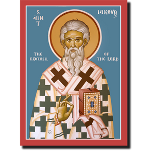 Orthodox Icon Saint Iakovos: The Brother of the Lord