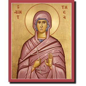 Orthodox Icon Saint Thea