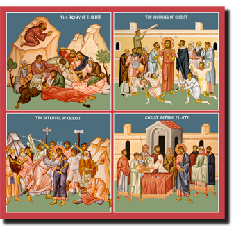 Orthodox Icons of Jesus Christ Passion Week #2