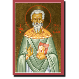 Orthodox Icon Saint Kentigern