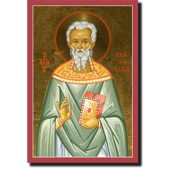 Orthodox Icon Saint Kentigern