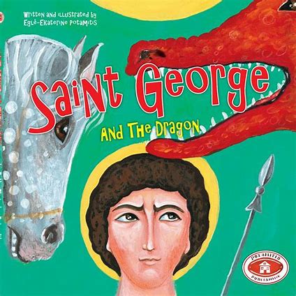 St George and the Dragon - Childrens Book Orthodox Christian Book