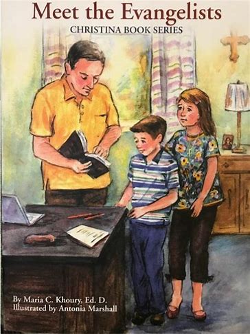 Christina Meets the Evangelist - Childrens Book Orthodox Christian Book