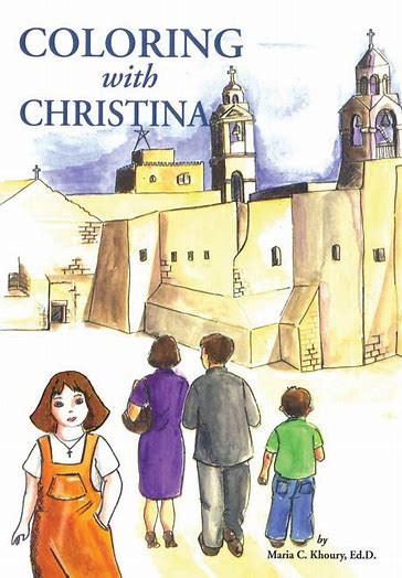 Coloring with Christina - Childrens Book Orthodox Christian Book