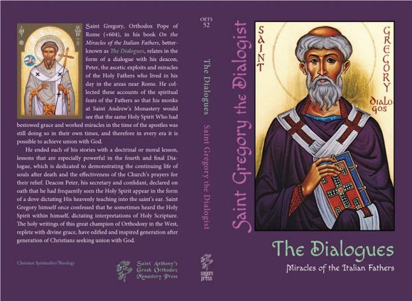 The Dialogues - St Gregory Orthodox Pope of Rome - Lives of Saints - Book