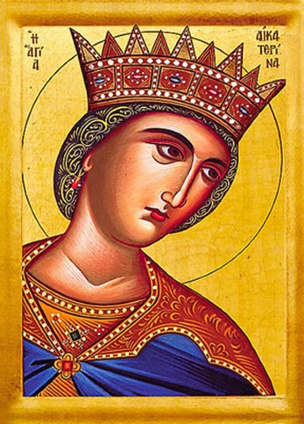 Orthodox Icon Saint Catherine