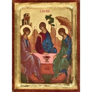 Orthodox Icons Rublev's Holy Trinity: Hand Painted Icon