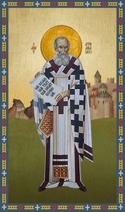 Orthodox Icon Saint Athanasios