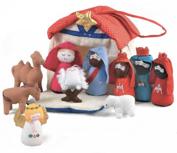 Soft Nativity Fabric Playhouse - Christmas Gift - Children's Toys and Games