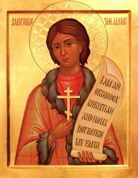 Orthodox Icon Saint Peter the Aleut