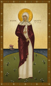 Orthodox Icon Saint Gwen the White