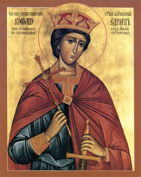 Orthodox Icon Saint Edward the Passion-bearer of England