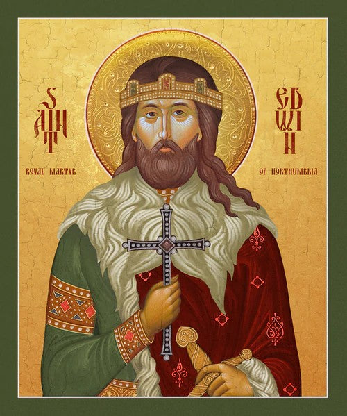 Orthodox Icon Saint Edwin of Northumbria