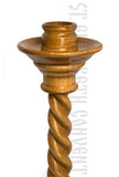 Handcarved Deacon's Candle Holder - Ordination and Clergy Gift - Orthodox Liturgical Item