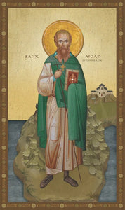 Orthodox Icon Saint Aidan of Lindisfarne