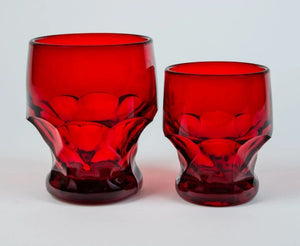 Red Vigil Glass - 2 sizes available - Vigil Lamps and Supplies