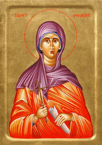 Orthodox Icon Saint Phoebe