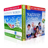 My Very First Book of Nativity Words - Board Book - Childrens Book - Christmas Gift Orthodox Christian Book