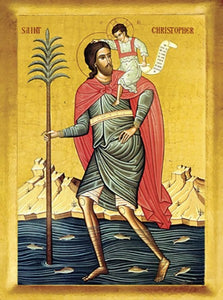 Orthodox Icon Saint Christopher
