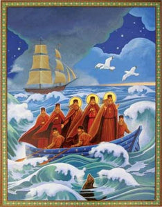 Orthodox Icon The First Missionaries to Alaska