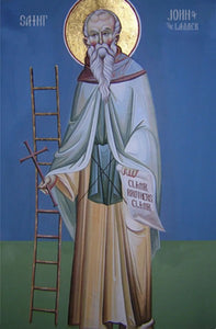 Orthodox Icon Saint John of the Ladder