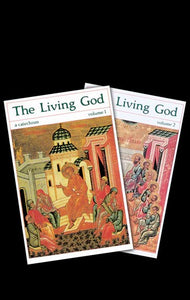 The Living God 2 Volume Set - A Catechism for the Family - Spiritual Instruction - Book Orthodox Christian Book