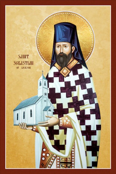 Orthodox Icon Saint Sebastian Dabovic of America