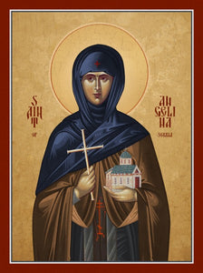 Orthodox Icon Saint Angelina of Serbia