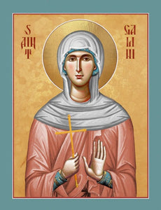 Orthodox Icon Saint Galini