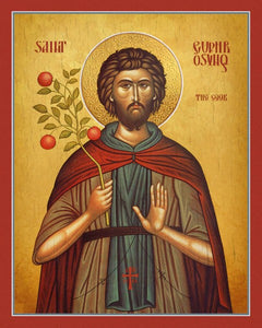 Orthodox Icon Saint Euphrosynos the Cook
