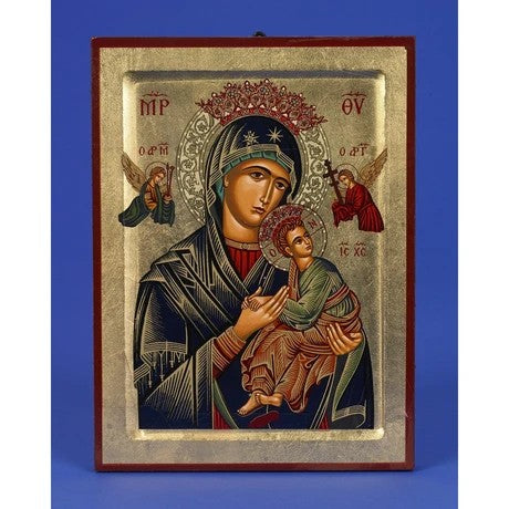 Orthodox Icons Theotokos Lady of Perpetual Help (Virgin of the Passion) - Mother of God - Hand Painted Icon