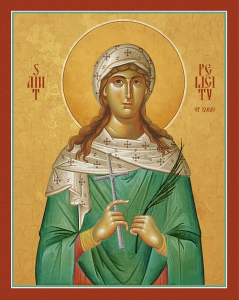 Orthodox Icon Saint Felicity of Rome