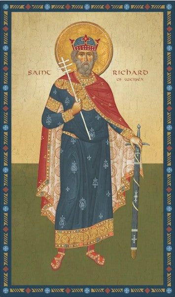 Orthodox Icon Saint Richard of Wessex