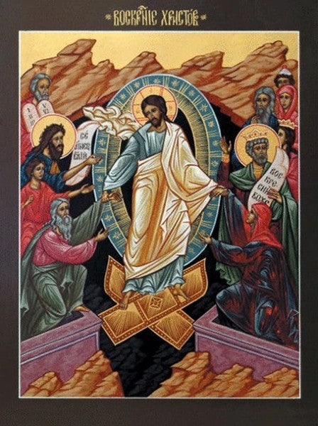 Orthodox Icons of Jesus Christ The Resurrection (Harrowing of Hell)