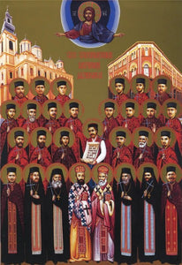 Orthodox Icon The Holy New Martyrs of Bosnia