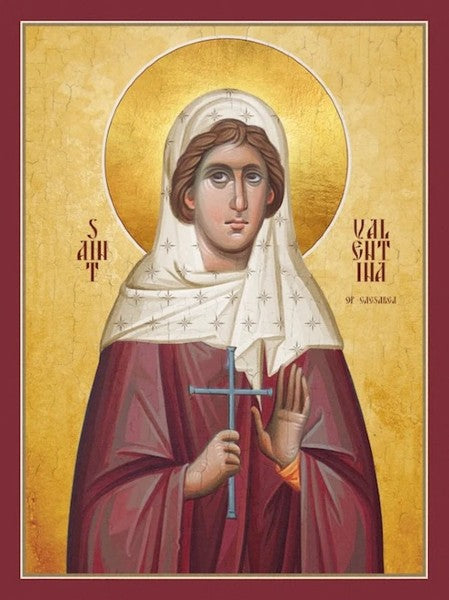 Orthodox Icon Saint Valentina of Caesaria